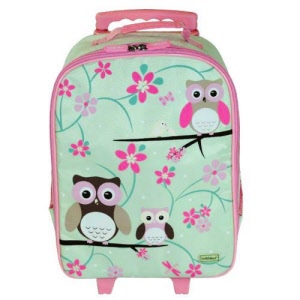 Bobble Art Child Trolley Suitcase - Owl