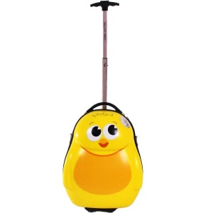 cuties-and-pals-yellow bird-wheelie-extended handle