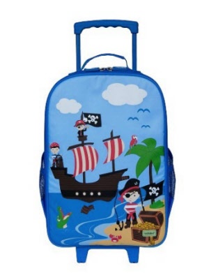 Bobble Art Child Trolley Suitcase - Pirate