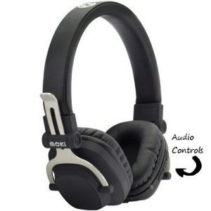 Moki Exo Double Black Bluetooth Headphones