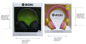 moki noise cancellation headphones vs moki kids headphones (ages 3+)