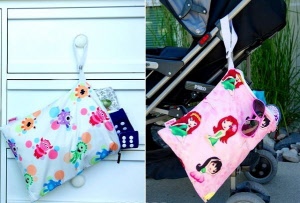 hang a Nuby Wet Bag anywhere