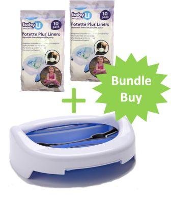potette plus and 2 x 10 pack liners